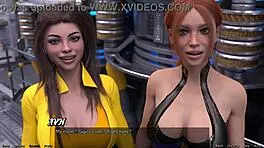 Stranded in space 100: upcoming DRAMA with the hot STEP SISTERS!