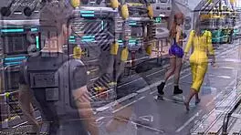 Stranded in space 100: upcoming DRAMA with the hot STEP SISTERS!