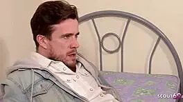 Petite teen Tina seduces neighbor with intense rough fucking