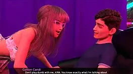 In this filf episode, my stepsister surprises me with a big tits handjob and blowjob.