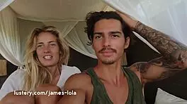 amateur french surfers james lustery riding big cock and licking pussy