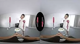 realitylovers vr - latex android in missionary, riding, and doggystyle