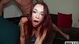 10 litres of milk from her tits could end world hunger 😱 in rough doggystyle