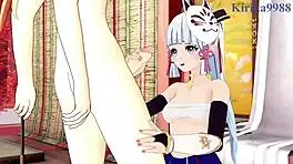 Yanfei And Kamisato Ayaka And Aether Intense Sex - Genshin Impact Hentai