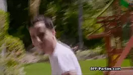 Hold Camera While Fucking Football Chicks At Party