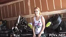 Astonishing Hottie Demonstrates Fashionable Sex Skills with Old Man