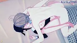 Kaguya Shinomiya and Chika Fujiwara Share Intense Creampie Sex