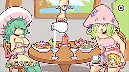 Futanari Customers Flash Boobs