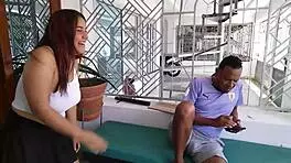 jealous gf convinces me to fuck in living room 😏