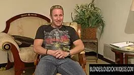 Blondes Love Dick - Petite Casting Girl Nicole Ray Takes A Huge Dick