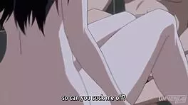 step sister and step brother fuck hard in the bathtub during uncensored hentai shower scene