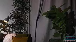 uh, slim blonde hailey afton, hot playboy model from canada, strips for me