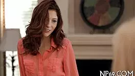 wow, this teen 18+ gets her cunt drilled rough with blowjobs and small tits hardcore 😈