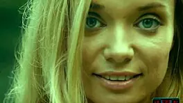 Amazing ass russian blonde zhenya belaya strips outdoor in the woods