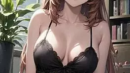 3D Animated Office Girl Craves Boss's Huge Cock Creampie