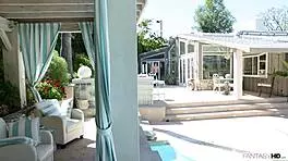 wow, the neighbor turned ariana marie into a total cum-craving whore! 😈