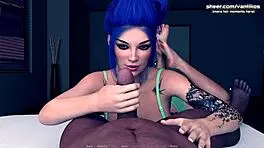 acting lessons blue haired girlfriend teen 18+ rides boyfriends cock and gets hot cum inside tight petite 18+ pussy my sexiest gameplay moments part 5
