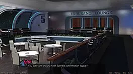 Stranded in space 29, gigi gives cute kisses in 3d anime