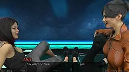 Hot Milf Nip Slip In Space!