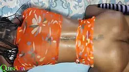 One last wild blowjob for the road with wet pussy licking and squirting action!