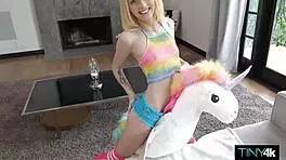 Big cock struggles in kate bloom's tight pussy