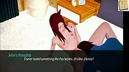 My New Family 95 - Redhead Teen 18+ In Anime Game Adventure