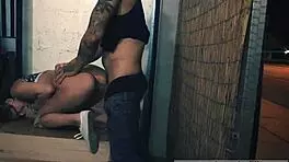 Tiny teen experiences her first anal with monster cock at palace soiree, dominated hard