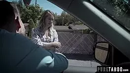 Petite Babe Fucks Two Random Dudes After Fight With Boyfriend