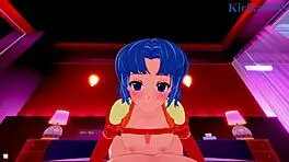 Excellen Browning And Kusuha Mizuha Engage In Intense POV Sex In Super Robot Wars Hentai