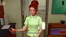 Fat Teen With Big Tits Plays Ripples 7 In 3D Hentai