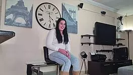 Casting Interview With Clothes Ripped And Tits Exposed