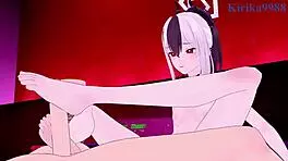 Kyouyama Kazusa And Onikata Kayoko Intense Sex In Blue Archive Hentai