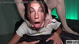 juicy alison becomes just a throat in bedroom quickie