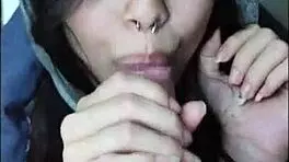 this cute teen in white wolf wants to suck my cock deepthroat style