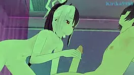 Kyouyama Kazusa And Onikata Kayoko Intense Sex In Blue Archive Hentai