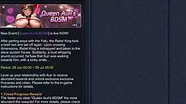 ep1 auris teases big cock with foot, group creampie game