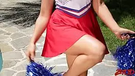 Bubble Butt Cheerleader Creampied.