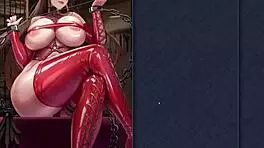 ep1 auris teases big cock with foot, group creampie game