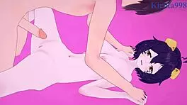 magia magenta utena hiiragi and haruka hanabishi in intense 3d hentai sex