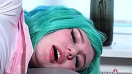 i felt every thrust as leyla lure fucked herself with a dildo