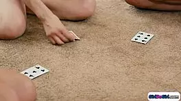 three redheads licking and tribbing together.