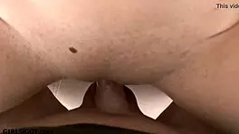 Cute Teen Gobblers Up Orgasm In Doggy Style Sex