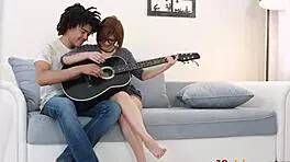 Teen rebecca rainbow gets doggystyle fucked by hot brazilian