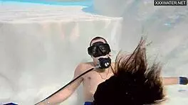 Group sex underwater with eva sasalka?