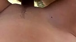 Emy, wanna see me bang this tough pig in the woods? Voyeurs love it doggy style!