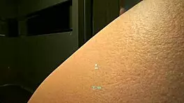 Sexy fit athletic cyber babe lucy shows naked body