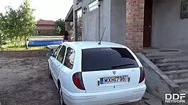 Super hot French teen Anna Siline sucks fat dick in debut sex tape.