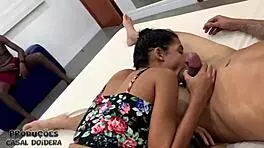 i watched my latina wife fuck my friend and she humiliated me.