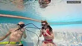 Group sex underwater with eva sasalka?