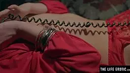 cute girl says, 'phone sex makes me cum'